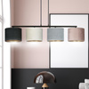 HILDE 4 BL GREEN lampa wisząca abażury regulowana nowoczesna