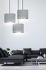 HILDE 3 BL PREMIUM GREEN lampa wisząca abażury regulowana nowoczesna